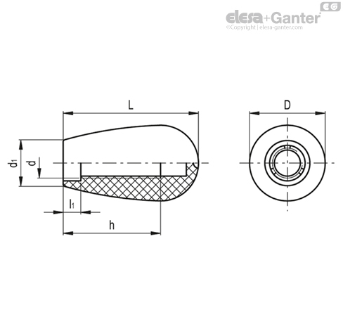 I.622 Tapered handles | Elesa+Ganter